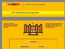 Tablet Screenshot of bedrebowling.dk